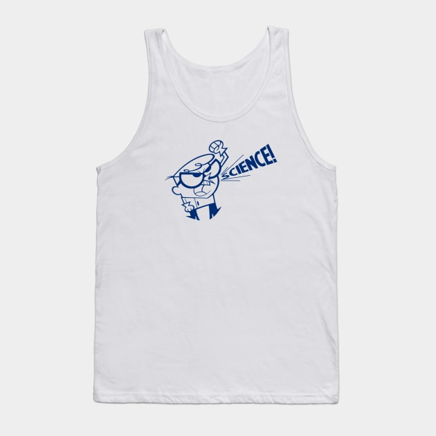 DEXTER'S LABORATORY - Science! Tank Top by KERZILLA